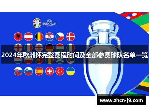 2024年欧洲杯完整赛程时间及全部参赛球队名单一览